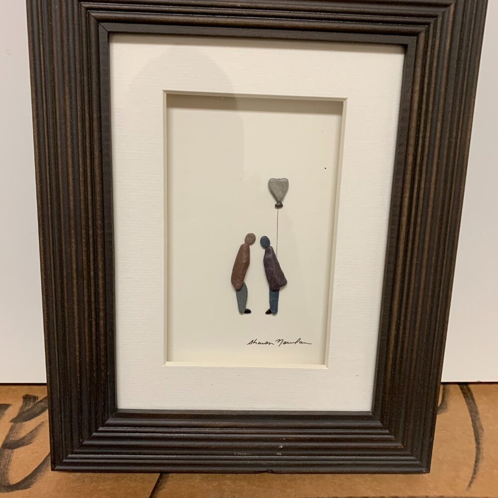 SHARON NOWLAN FRAMED ART WORK NWT